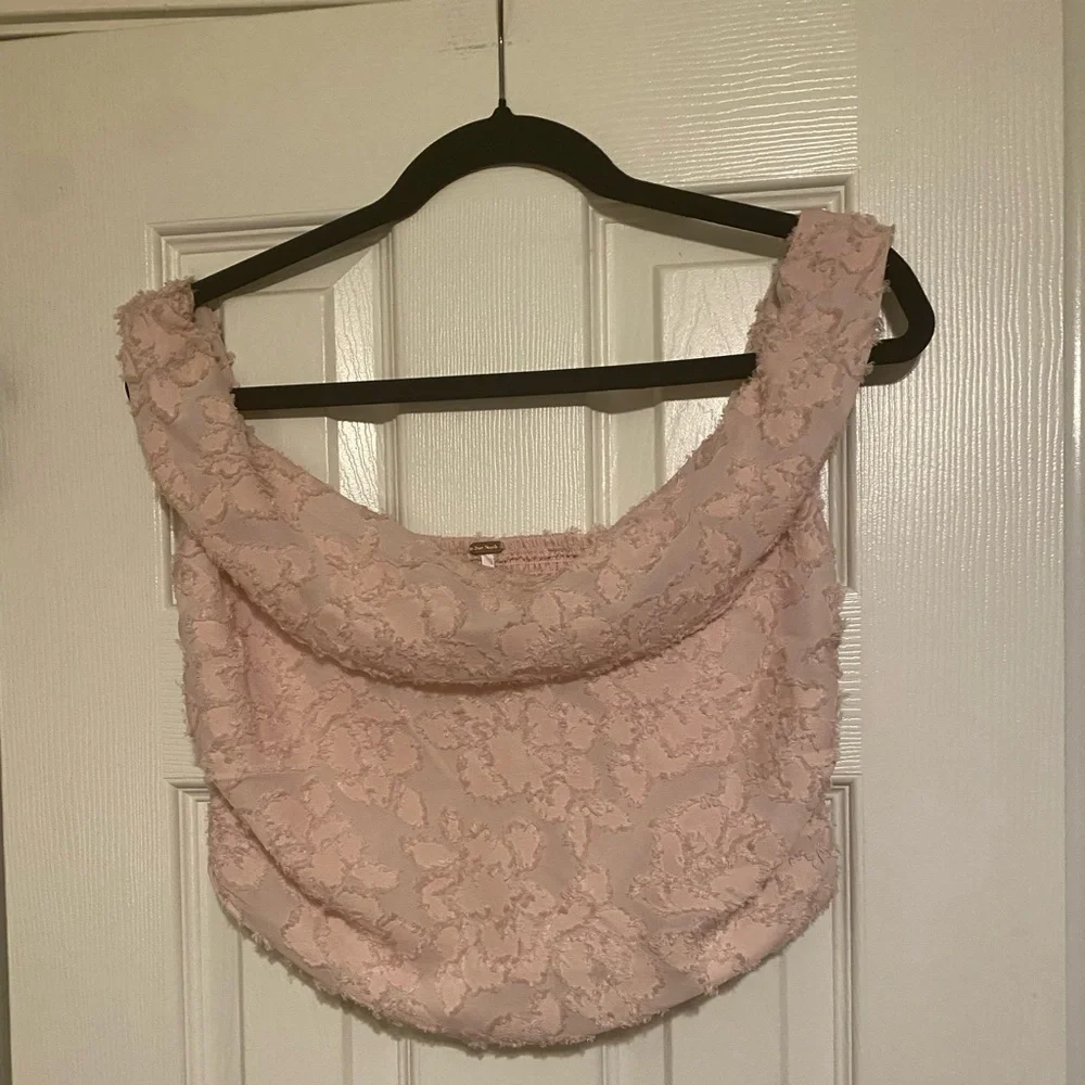 Free People Blush Crop Top
